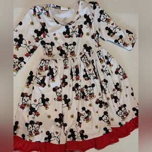 Size 5/6 Boutique Brand Mouse Dress